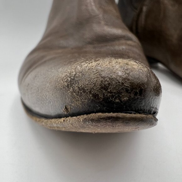 Duccio Del Duca Milano Italian Leather Riding Boots Size 37/6.5 - Picture 5 of 13